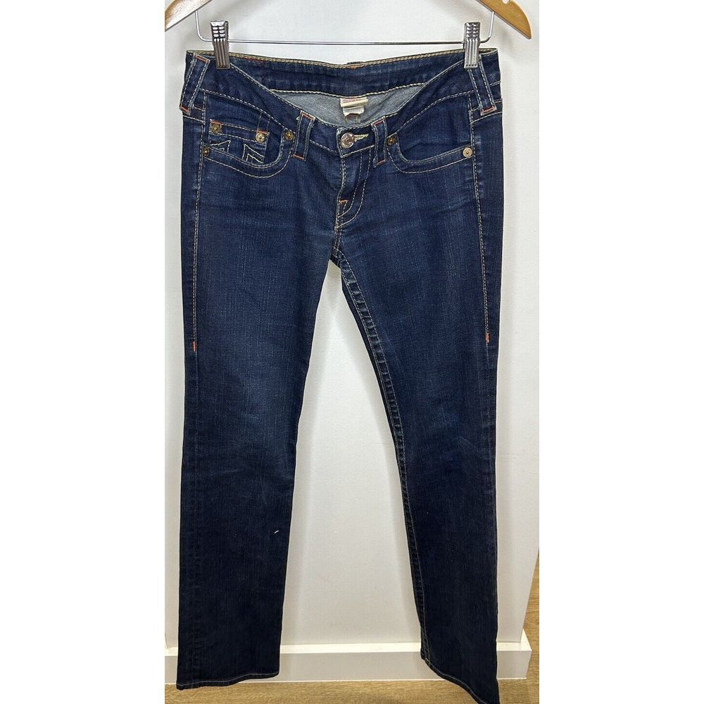 True Religion Billy RN#‎ 112790 CA# 30427 Straight Leg Jeans Denim pants Size 27